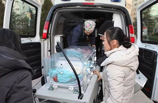 江孜县妇婴监护型护送